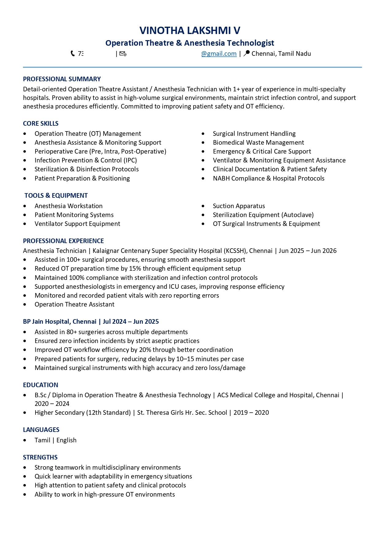 Resume Template