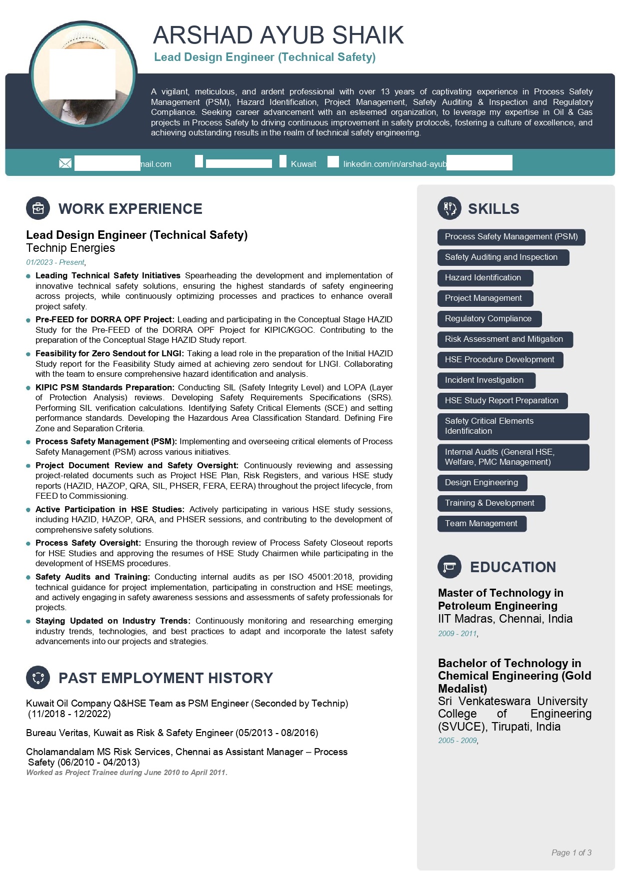 Lead Design Engineer