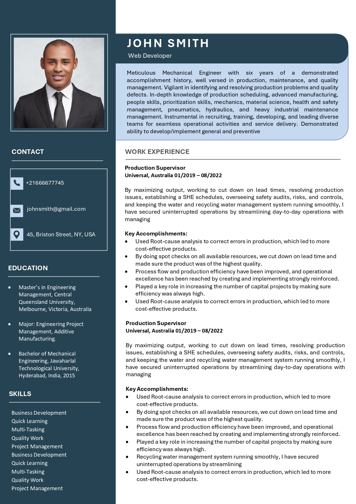 Web Developer